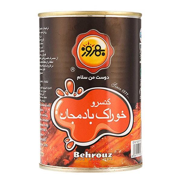 کنسرو خوراک بادمجان بهروز - 380 گرم